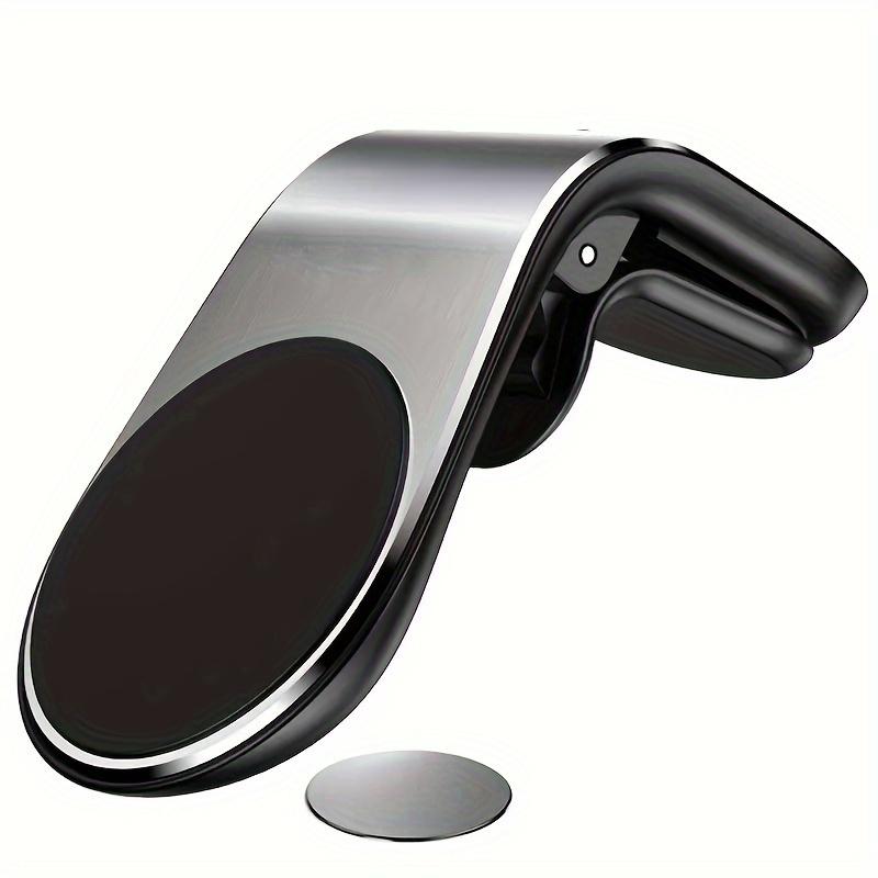 

Металлический магнитный автомобильный держатель для мобильного телефона, складная магнитная подставка для мобильного телефона в автомобиле, поддержка GPS для iPhone/Xiaomi, вращающееся на 360° крепление серебряный