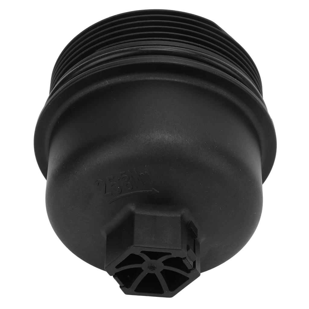 Oil Filter Lid Housing Cover 1303477 3M5Q6737AA Black Replacement for Citroen Berlingo C2 C3 C4 C5 C8
