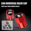4PCS Car Wheel Valve Caps Auto Dustproof Tire Stem Air Covers For Volkswagen Motion MTM POLO GTI Blue Caddy Scirocco Golf Beetle V1