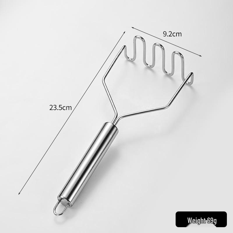 Stainless Steel Potato Masher and Mincer Tool