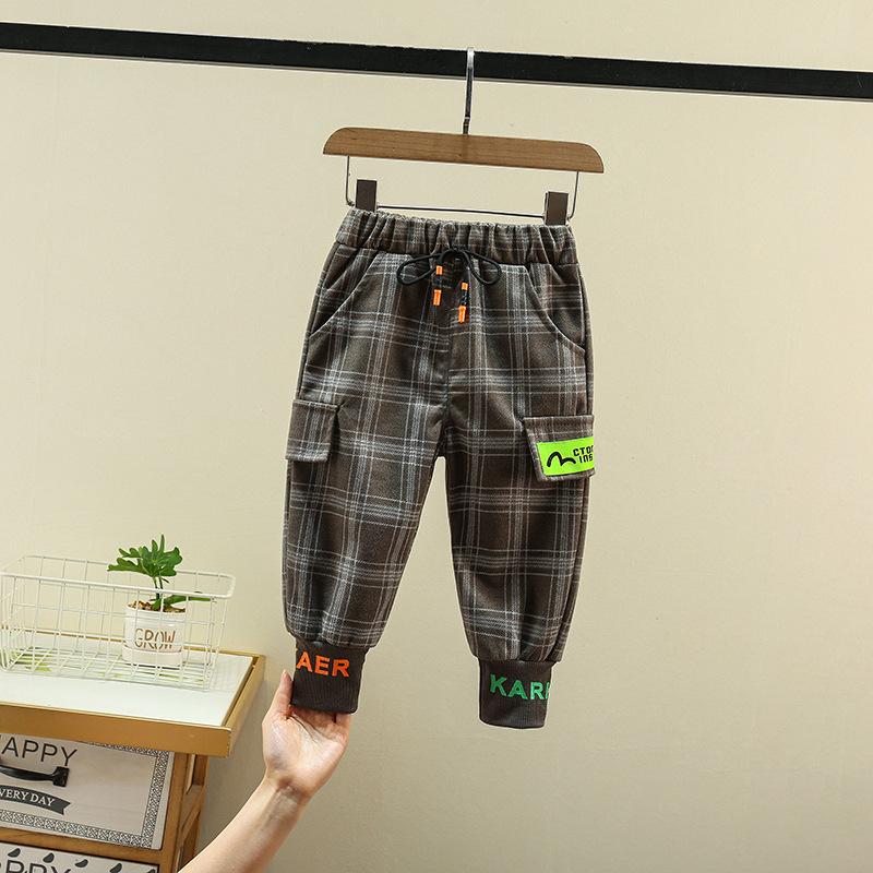 

Детские утепленные брюки из утолщенного хлопка 2024 года, новые зимние брюки для мальчиков и девочек, средние и детские термобрюки, верхняя одежда 130 [recommended height 115-125]