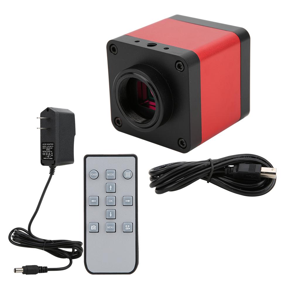 48MP 1080P 60FPS USB Industrial Microscope Camera Magnifying Glasses for Welding PhoneUS Plug 100 240V