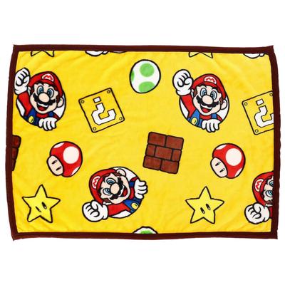 Throw Hopping Yellow 22 Mario H70 X W100cm [Marushin] Approx.