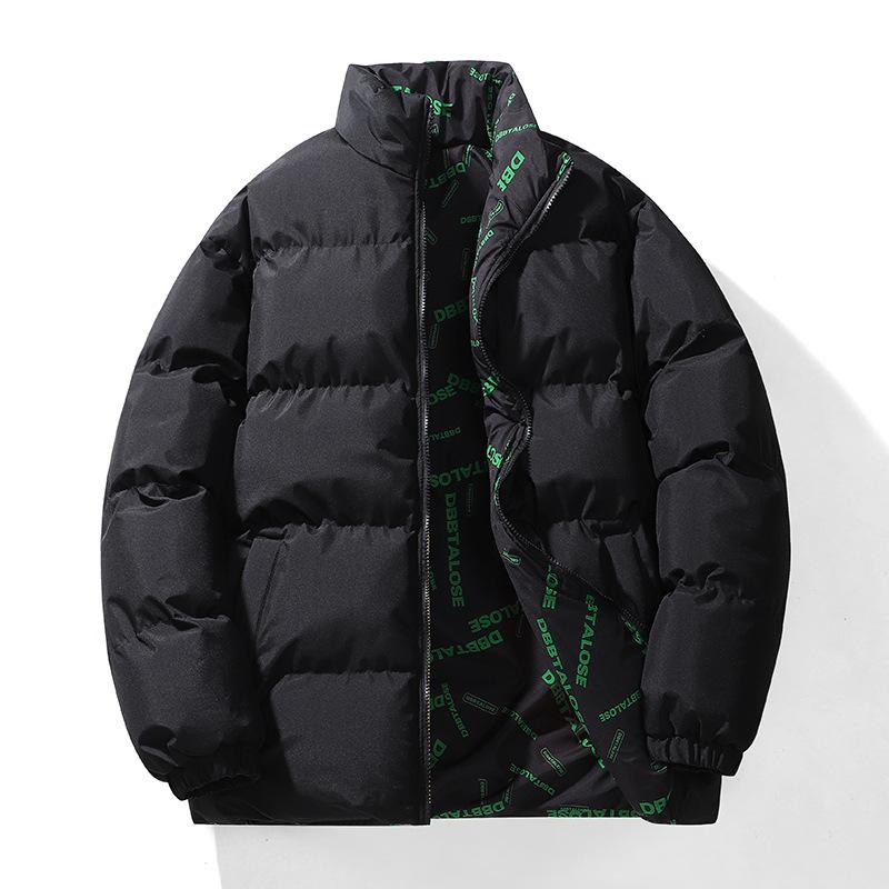 Men's Cotton-padded Jacket, Double-sided Warm, Couples Cotton-padded Jacket, Fashion Everything with Cotton-padded Jacket.