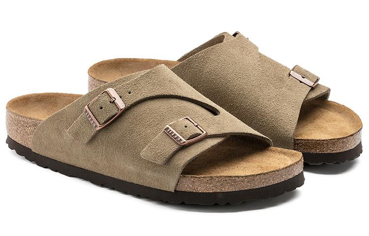 Birkenstock Zrich Soft Footbed Suede Leather 'Taupe' 1009532