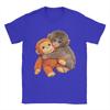 Funny Cute Punch Baby Monkey TShirt for Unisex Round Collar Cotton T Shirt Short Sleeve Tee Shirt Graphic Tops