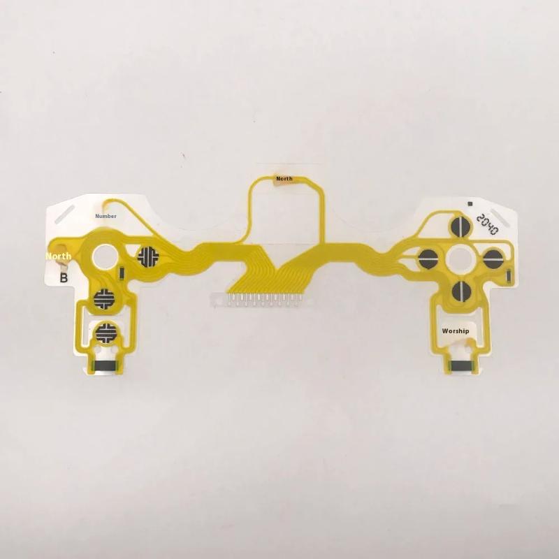 1Pcs Game Console Diy Accessories Replacement For   2.0 Controller Conductive Film Pcb Circuit Keypad Flex Cable