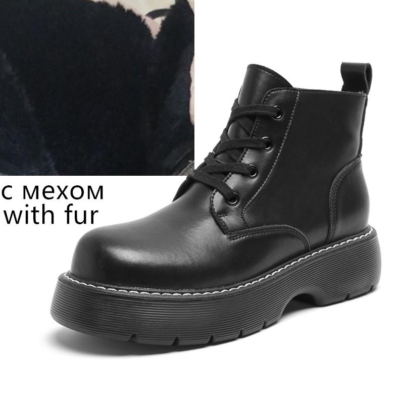 Fashion AIYUQI Women Ankle Boots 2024 Winter Latest British Style Big Drape Women Short Boots Fashion Lace-Up Women Ankle Boots