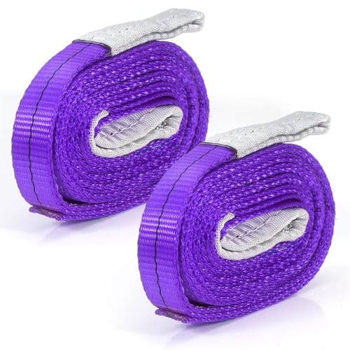 JiiinMiiin Sling Belt, Working Load 1000kg, Length 3M, Width 30mm, Polyester Safety Rope, Load Hanging Belt, Towing Tool, Tools, Gardening, Shipping,