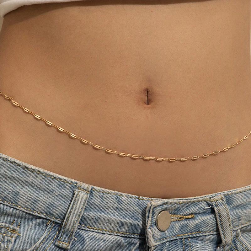 European & American Hip-Hop Fashion O-Shaped Chain: Trendy Waist Decoration