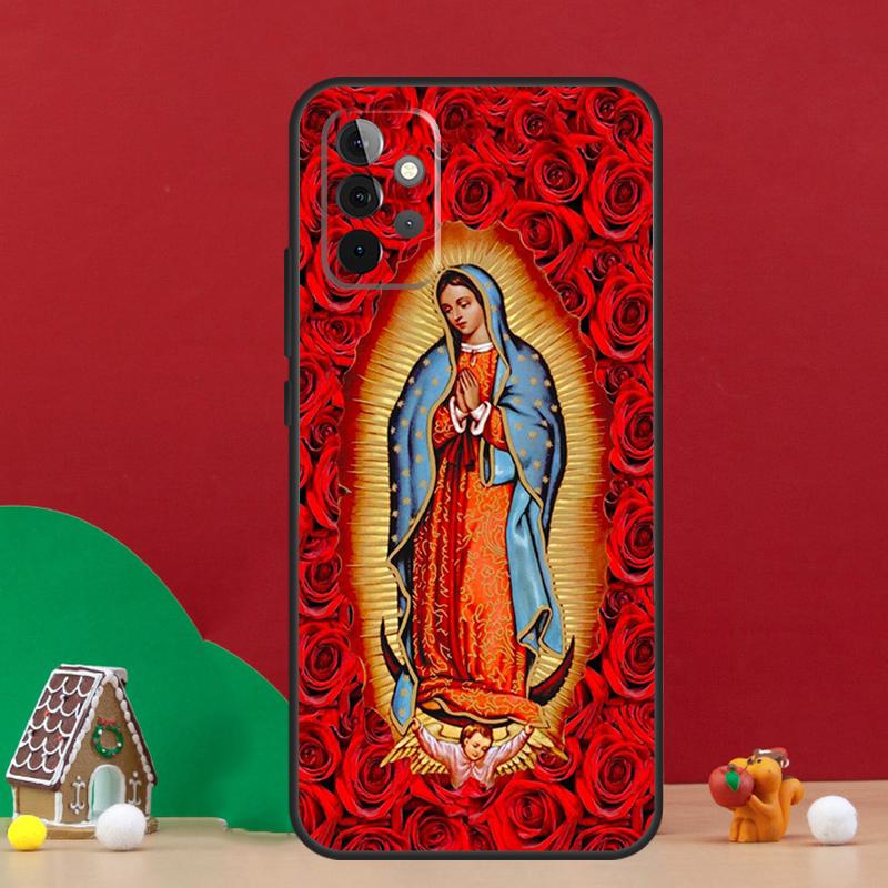 Virgen De Guadalupe Virgin Mary Case For Samsung Galaxy A17 A06 A16 A56 A36 A54 A34 A14 A52 A32 A13 A23 A33 A53 A15 A35 A55