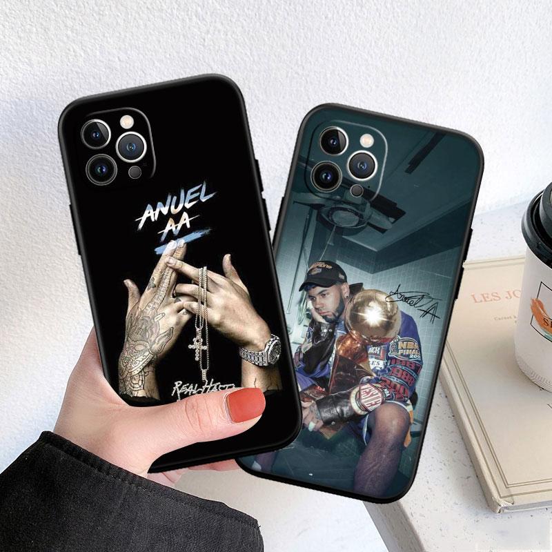 LO11 Anuel AA Soft Shell Handyhülle für Redmi Note 13 14 Pro+ Plus A3 A3X 13X 13C 13R 14S 14C 14R