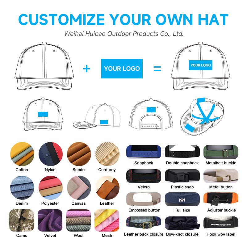 Custom Logo PVC Baseball Cap Mesh Peaked Advertising Hat for Team Building and Tour Groups 6-Panel