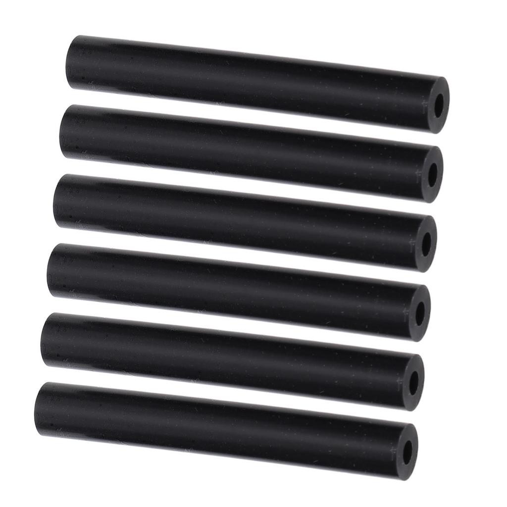 6PCS Sun Visor Repair Tubes Wear Resisting Simple Installation Rubber Car Visor Repair Kit Replacement for JK 2007 2017