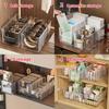 Belt Storage Artifact Home Wardrobe Men's and Women's Belt Display Stand Acrylic Transparent Grid Belt Storage Box