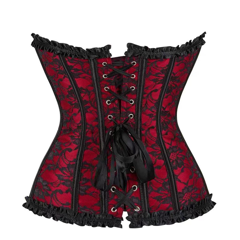 Elegante Corsetto Bustier Senza Spalline e Modellante Vita
