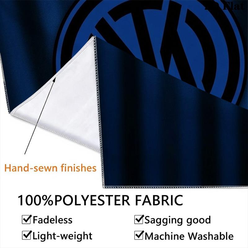 Inter Milan Crest Wallpaper Bedding 1 Duvet Cover 2 Pillowcase Without Core Christmas Birthday Gift Duvet Cover And Pillowcase