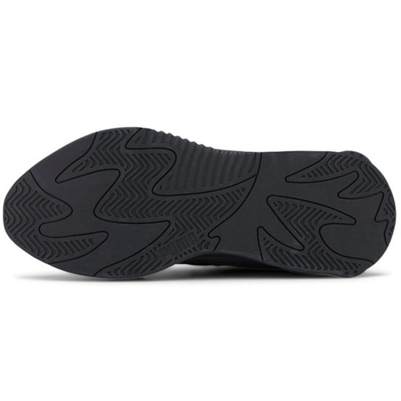 Puma RS-2K Core Unisex Mesh Fabric Synthetic Leather Minimalist Solid Color Mid-Top Lifestyle Shoes Black 375367-02