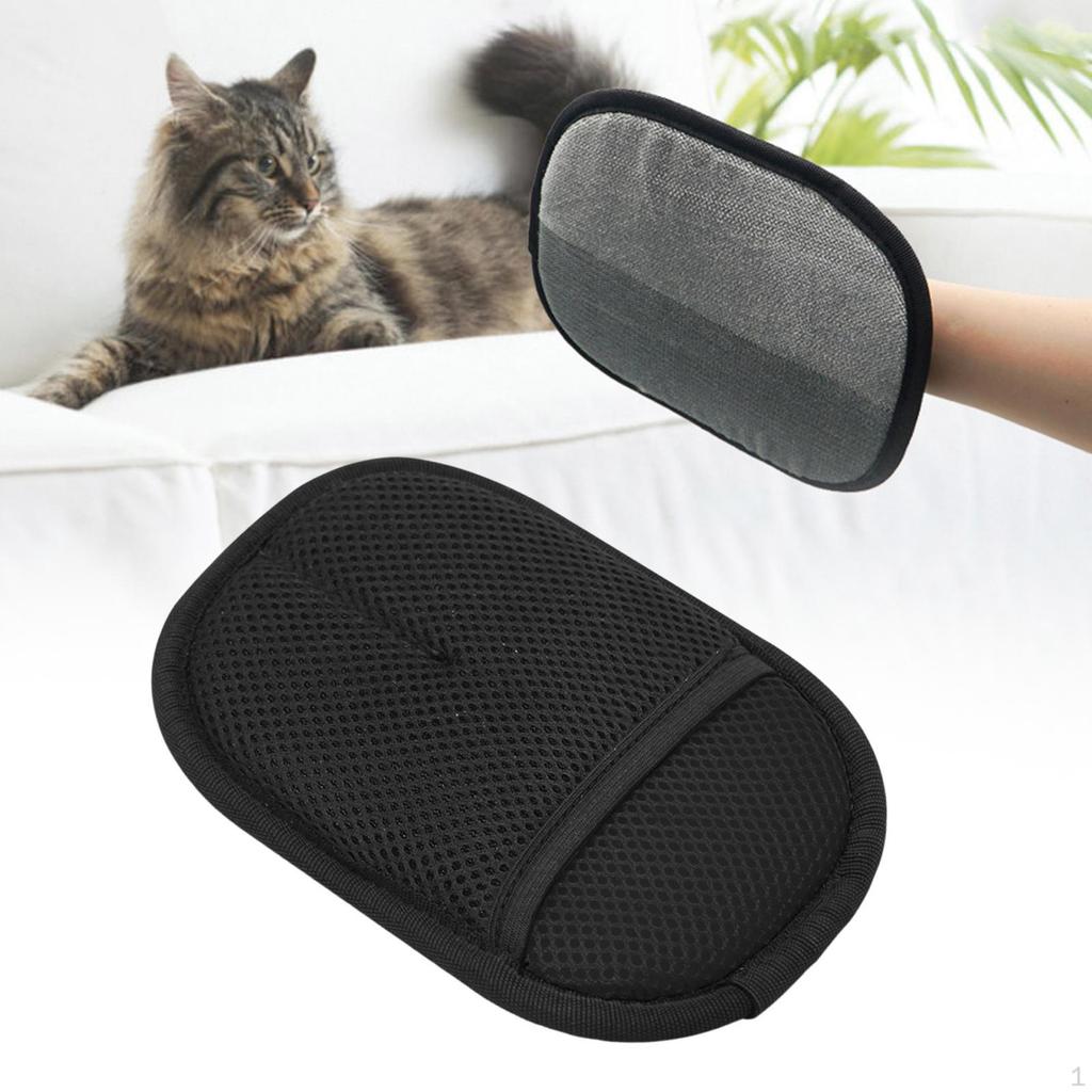 Cat Hair Removal Glove Cleaning Cloth Reusable Supplies Pet Dog Grooming Gloves for Long Short