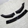 Voor Tesla Model 3 Highland 2024 Auto Voorbumper Lip Kin Spoiler Splitter Diffuser Bodykits Tuning ABS Kunststoffen Glanzend Zwart Nieuw