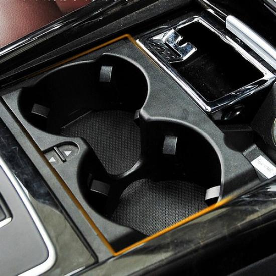 Matte Black ABS Center Console Cup Holder For Mercedes Benz E Class W212 09-15