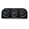 3 in 1 car gauge 52mm Electrial Triple Kit Voltmeter+oil Temp Gauge+Oil Pressure Gauge With Oil temperature/ pressure sensor
