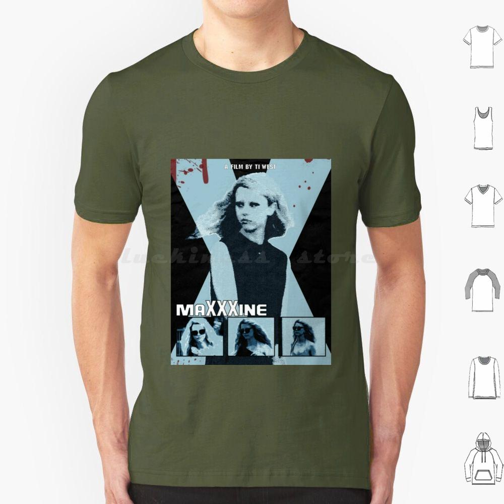 Pearl X Maxxxine 2024 Mia Goth Film Horror Movie T Shirt 6xl Cotton Cool Tee Pearl Maxxxine Maxxxine 2024 Maxine 2024 Pearl