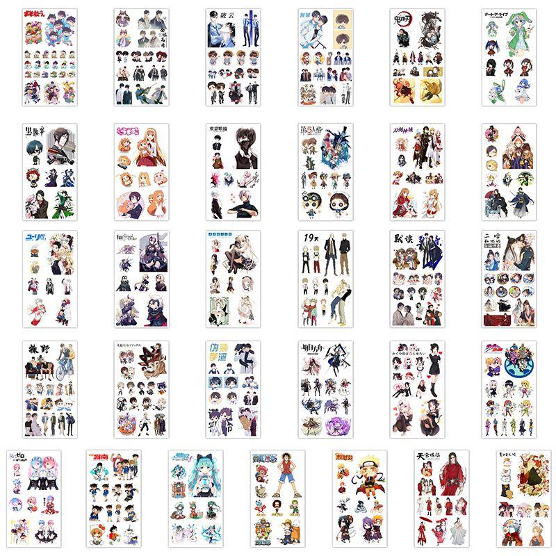 Anime Tattoo Mini Posted Tomorrow Ark Creative Personality Sticker Sticker Gift
