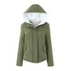 Neue Winter Damen Kapuzen Baumwolljacke Dick Gepolstert Langarm Brot Kleidung Herbst College Stil Mäntel