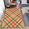 Colorful Plaid Pattern Carpet for Bedroom or Living Room Decor Suitable for Use As an Anti-slip for Living Room Bedroom Sofas