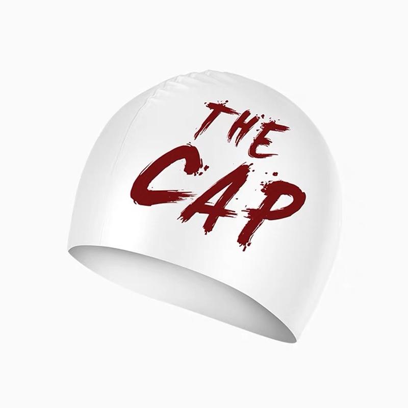Unisex Customised High Stretch Silicone Race Swim Cap Durable Dry Seam Design with Custom Logo for Adults' Race Training