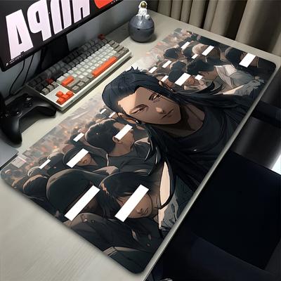 Μεγάλο HD Επιθεμα Ποντικιού Laptop Δροσερό Anime Αντιολισθητικό Χαλί Πληκτρολογίου XXL J-jujutsu K-kaisen Επιθεμα Ποντικιού PC Geto Suguru Γραφείο Γκαμερ Χαλί Γραφείου