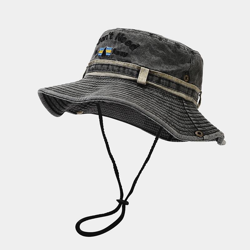 Verstellbare Vintage-Kappe für Damen und Herren für Outdoor-Wanderungen und Bergsteigen