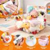Clear Plush Toys Chair Cover Children Stuffed Animal Bean Doll Storage Bag Seat Extra Large Organizing with Zipper