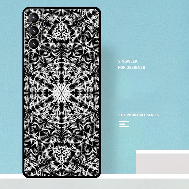 Mandala Pattern Case For Samsung Galaxy S25 Ultra S21 S22 S23 S24 Ultra S9 S10 S20 Plus S25 FE Phone Cover