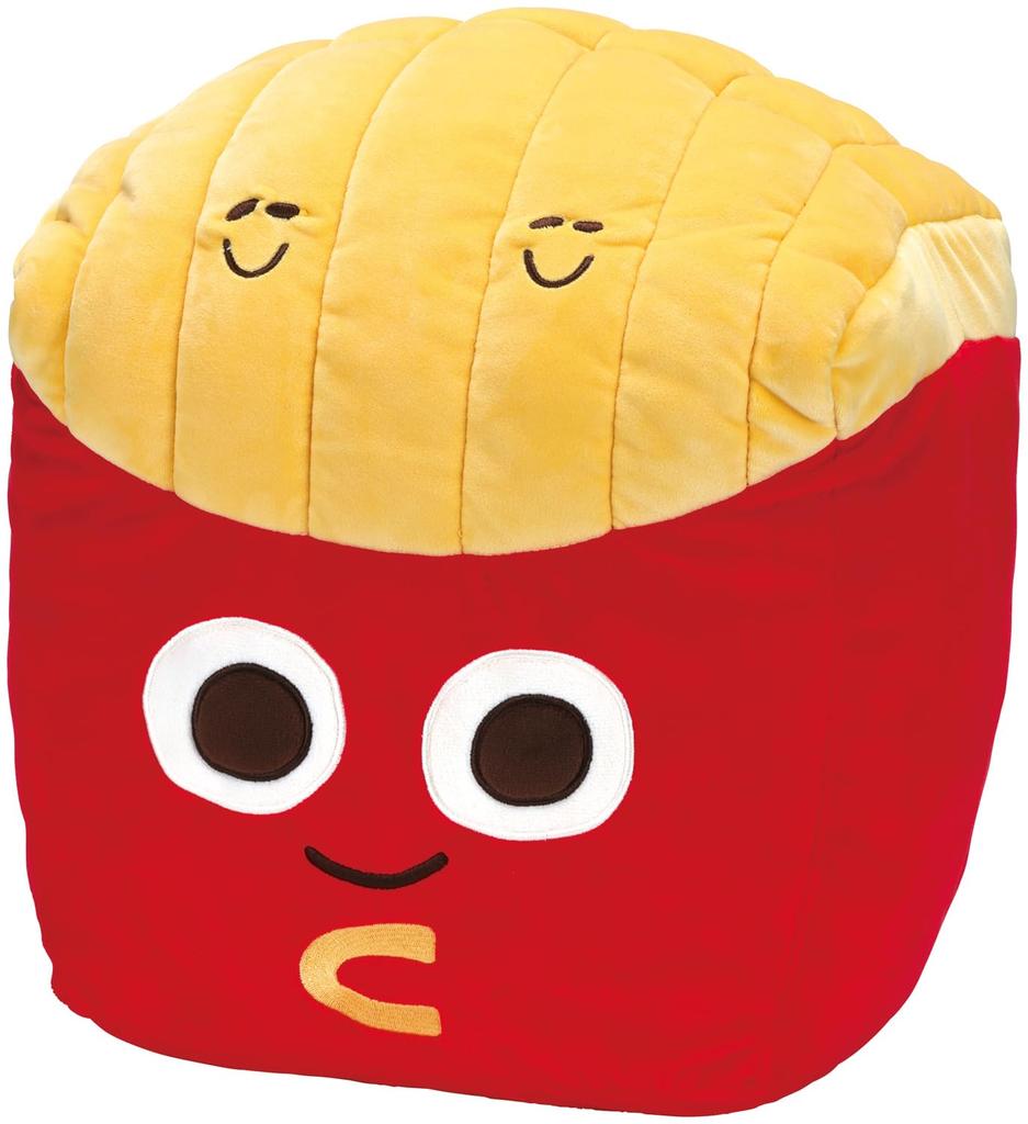 Skater Plush Toy, 30cm Burger Concus Fries (ZNG1-A)