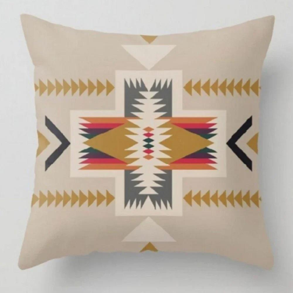 Sofa Aztec Pillowcase Bedroom