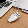 Xiaomi Nail Clipper Set with Portable Keychain Foldable Manicure Tool for Home Use Cute Mini Shaped Nail Clippers Ideal Gift