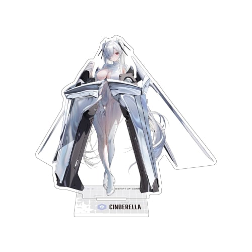 

Algernon Products Victory Goddess: NIKKE Acrylic Stand, Cinderella, Approx. W49-111 x H125mm (approx.)