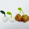 Bee Flower Fruit Fork Children Toothpick Food Prod Leaves Plastic Decoration Lunch Box Accessory Small Salad Tiny  Mini Cake