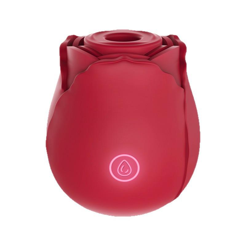 Rose Sucking & Tongue Licking Vibrator for Women - Adult Sex Toy Masturbator