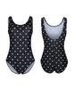 Jeteseu Women'S Splash U-Back Indoor Swimwear Loving Heart L4A5017