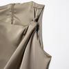 Summer 2025 European and American Women's Fashion: New Pleated Textured Dress