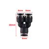 6/8/10mm Pneumatic Pipe Slip-lock Quick Connectors Straight Elbow Tee Y-shape 3-way Garden Lawn Misting Cooling Joints 3/10Pcs