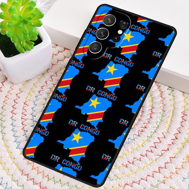 Congo Flag Soft Phone Case for Samsung Galaxy Note 10 Pro S26 Ultra S23 S24 FE S25 S21 S22 PLUS Shockproof Cove