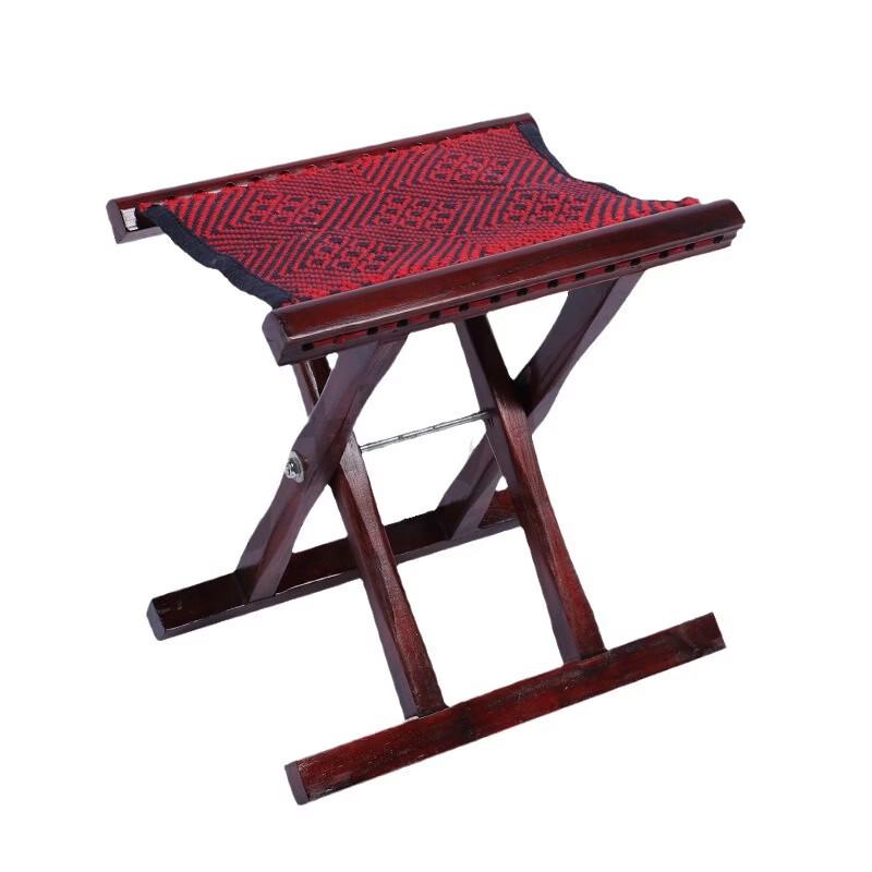 UOSUUOSU Solid Wood Folding Stool