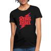 Camiseta de Mujer David Bowie Rebel Rebel With Flash