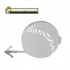 Original Tow Hook Cover Set for Hyundai Tucson: Front and Rear Bumper Plugs