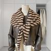 Warm Triangular Scarf Knitted Wool Scarves Korean Neck Protection Scarf  Autumn Winter