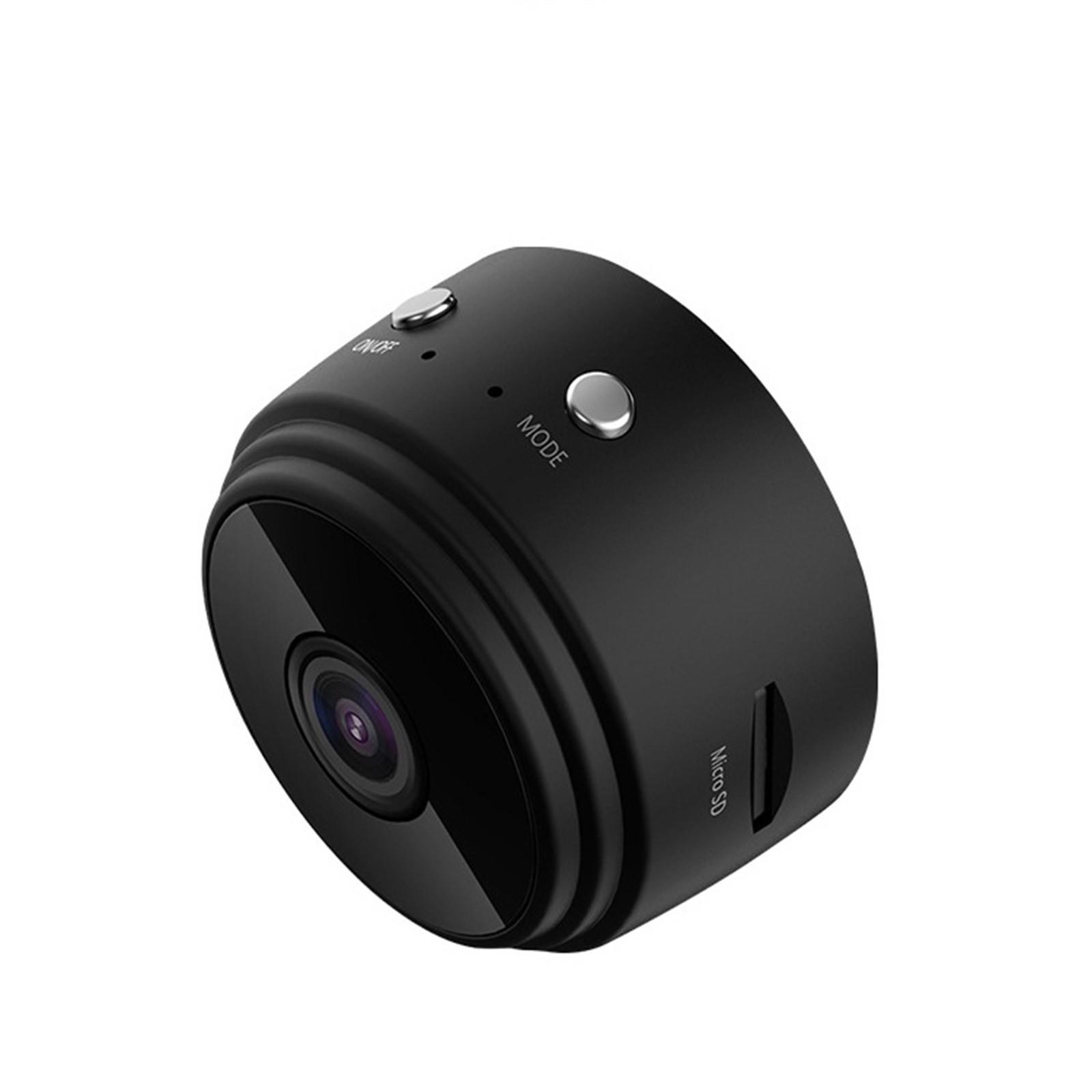 

Міні-камера HD 1080P Бездротова камера безпеки Wi-Fi Night Motion One size чорний
